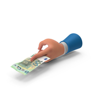 Two Finger Cash Give 100 Euro Money Note Hand Hold PNG & PSD Images
