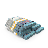 20 Euro Money Lots Note Bills PNG & PSD Images