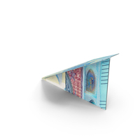 20 Euro Money Note Paper Plane PNG & PSD Images