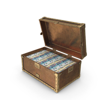 20 Euro Money Treasure Box Treasure PNG & PSD Images
