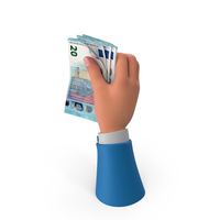 Bill 20 Euro Money Currency Notes Hand Hold PNG & PSD Images