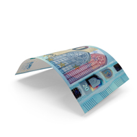 Falling Note 20 Euro Money PNG & PSD Images