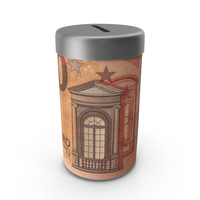 50 Euro Money Note Save Box PNG & PSD Images