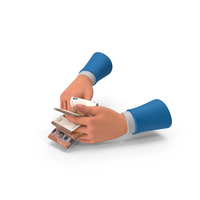 Counting 50 Euro Money Notes Hand Hold PNG & PSD Images