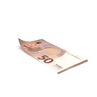 50 Euro Money Note Single Ground PNG & PSD Images