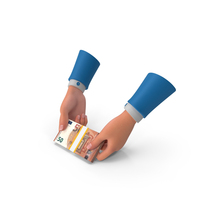 Giving 50 Euro Money Lot Bill Hand Hold PNG & PSD Images