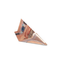 Paper Plane 50 Euro Money Note PNG & PSD Images