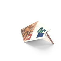 Paper Plane 50 Euro Note Money PNG & PSD Images