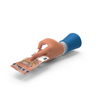 Two Finger Cash Give 50 Euro Money Note Hand Hold PNG & PSD Images