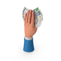 Bill Brazil 200 Reais Money Notes Cash Hand Hold PNG & PSD Images