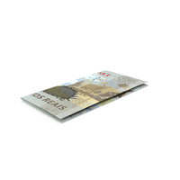 Bill Brasil 200 Reais Note Ground Fold PNG & PSD Images