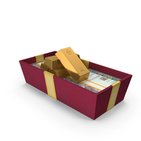 Box Gold Lots Brasil 200 Reais Money Notes PNG & PSD Images