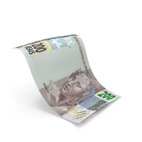 Brasil 200 Reais Money Note Falling PNG & PSD Images