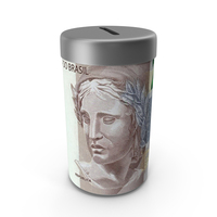 Brazil 200 Reais Money Note Save Box PNG & PSD Images