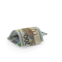 Brazil 200 Reais Money Two Note Ground PNG & PSD Images