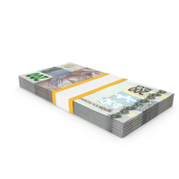 Brazil 200 Reais Note Currency Lot PNG & PSD Images