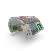 Brasil 200 Reais Note Fly Money PNG & PSD Images