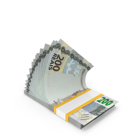 Cash Flow Brasil 200 Reais Money PNG & PSD Images