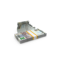 Cash Flow Brasil 200 Reais Money Lot PNG & PSD Images