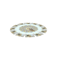 Circular Arranged Brazil 200 Reais Notes Back Few PNG & PSD Images