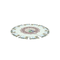 Circular Arranged Brasil 200 Reais Notes Few PNG & PSD Images