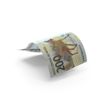 Falling Brasil 200 Reais Money Notes Currency Bill PNG & PSD Images