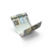 Falling Brasil 200 Reais Money Notes Currency Note PNG & PSD Images