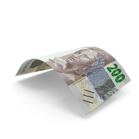 Falling Note Brasil 200 Reais Money PNG & PSD Images