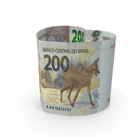 Heart Shape Brasil 200 Reais Note PNG & PSD Images