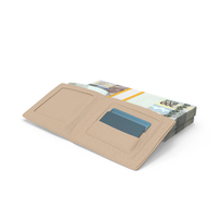 Leather Wallet Bill Brazil 200 Reais Money Bills PNG & PSD Images