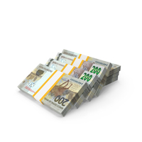 Lots Ground Brasil 200 Reais Money Notes PNG & PSD Images