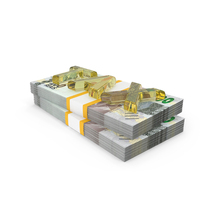 Tax Brazil 200 Reais Money Notes Pay Save Gold Coins PNG & PSD Images