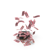 Dominican 1000 Peso Falling Graduation Cap Study PNG & PSD Images