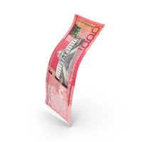 Dominican 1000 Peso Money Single Note Falling Verticle PNG & PSD Images