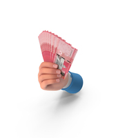 Dominican 1000 Peso Notes Holding Hand Money PNG & PSD Images