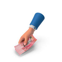Hand Give Money Bill Dominican 1000 Peso PNG & PSD Images