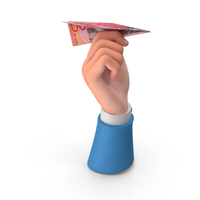 Paper Plane Dominican 1000 Peso Note Hand Hold PNG & PSD Images