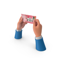 Single Dominican 1000 Peso Money Note Hand Hold PNG & PSD Images