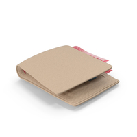 Wallet Cream Close Bill Dominican 1000 Peso Money PNG & PSD Images