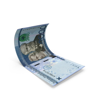 Dominican 2000 Pesos Money Fly Note PNG & PSD Images