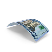 Falling Note Dominican 2000 Pesos Money PNG & PSD Images