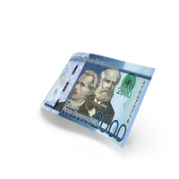 Single Dominican 2000 Pesos Note Money PNG & PSD Images