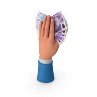 Bill England 20 Pound Money Notes Cash Hand Hold PNG & PSD Images