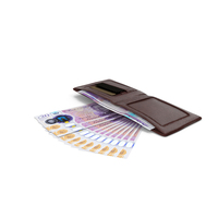 Brown Wallet Bill England 20 Pound Money Ground PNG & PSD Images