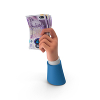 England 20 Pound Money Bill Notes Hand Hold PNG & PSD Images