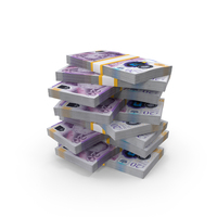 England 20 Pound Money Currency Lot Stack PNG & PSD Images