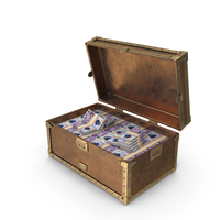 England 20 Pound Money Treasure Box PNG & PSD Images