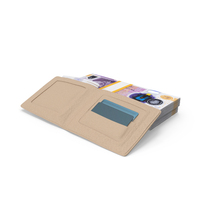 Leather Wallet Bill England 20 Pound Money Bills PNG & PSD Images
