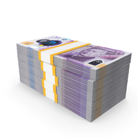 Money Currency England 20 Pound Lots Bill PNG & PSD Images