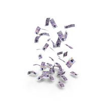 Money Few England 20 Pound Notes Falling Money PNG & PSD Images
